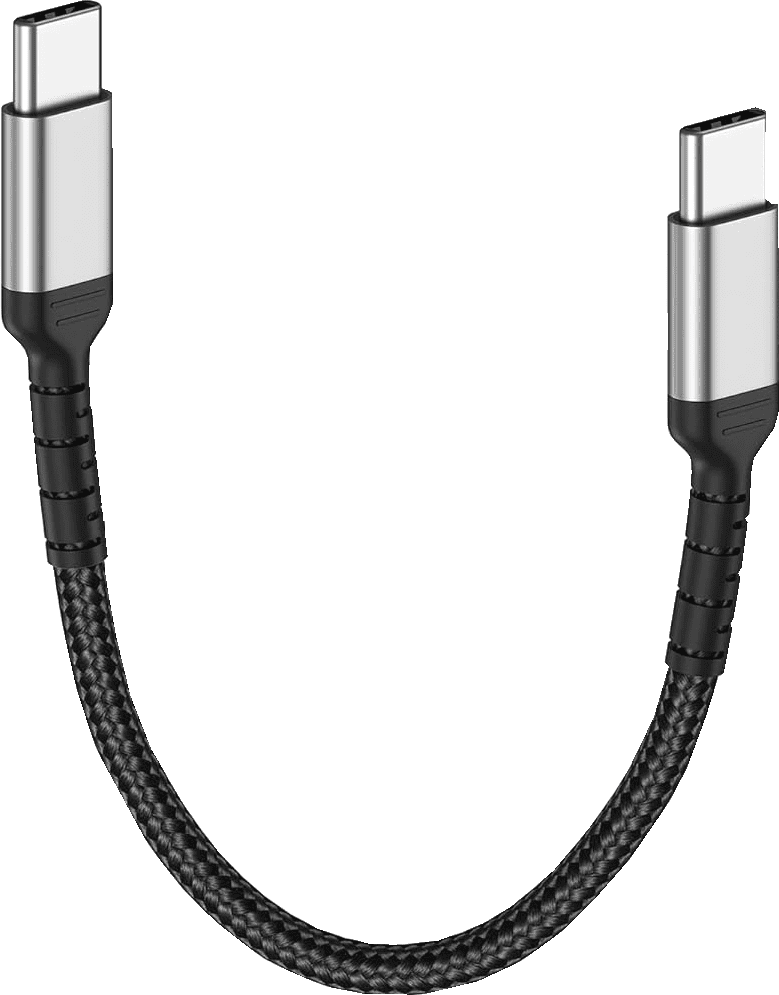 kurzes USB-C Kabel für Ladestation Smartphones